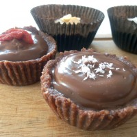 Chocolate & Coconut Pudding Cups  [Vegan & Gluten Free]